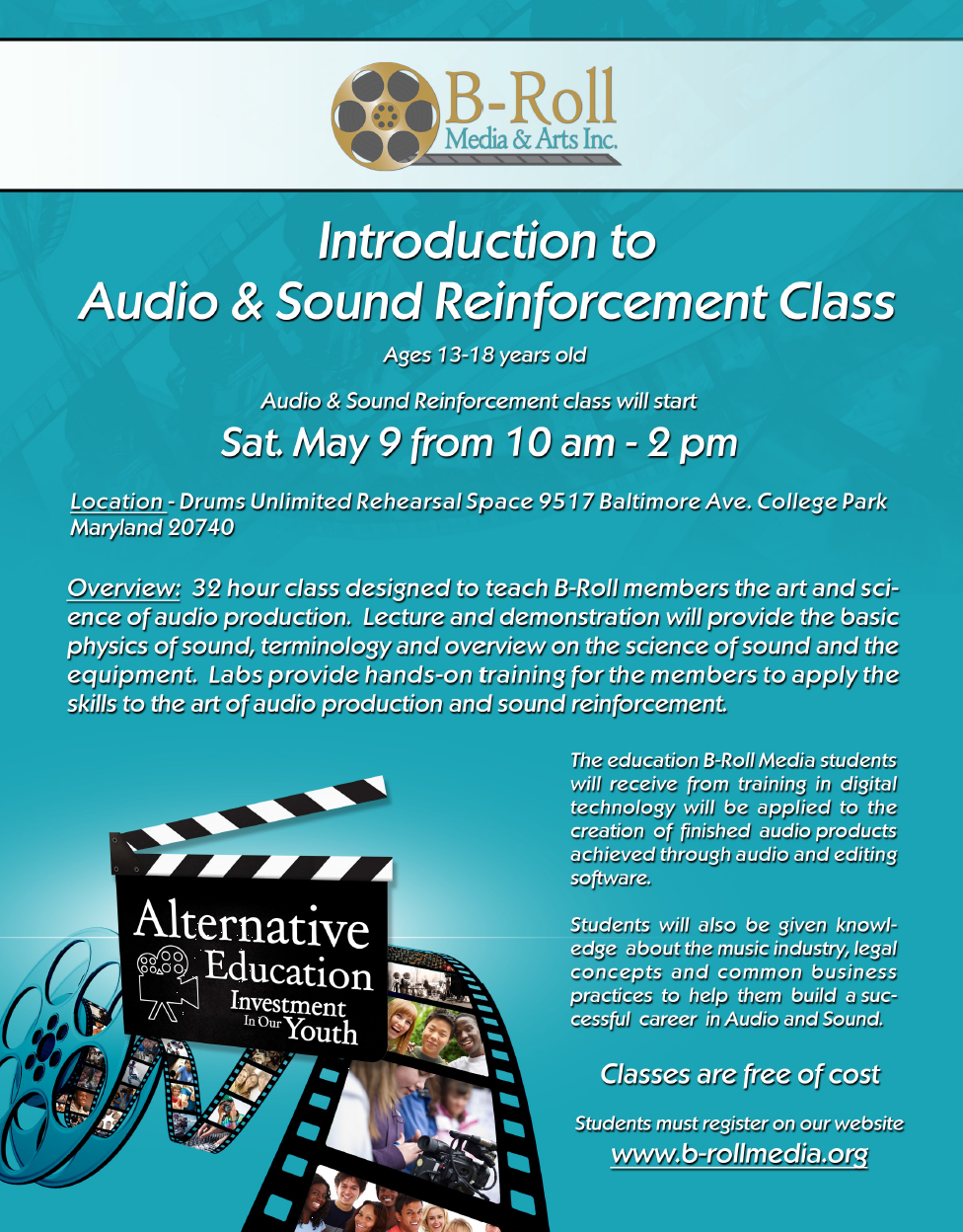 Audio Classes for Teens!